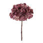Metallic Hydrangea Flower Stem (Set of 4)