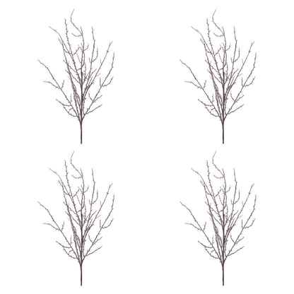Frosted Snowy Twig Branch (Set of 4)