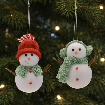 Snowman Ornaments (Set of 12)