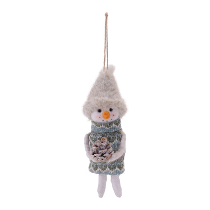 Large Snowman Ornaments (Set of 6)