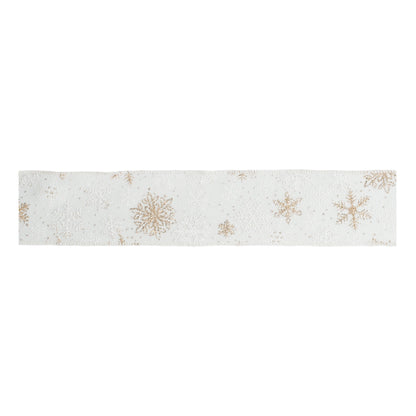 Snowflake Wired Ribbon 2.5" x 10 Yds.