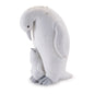 Penguin and Chick Figurines in White Finish (Set of 4)