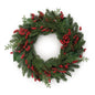 Pine and Berry Wreath 26"D