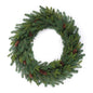 Oversized Pine and Pinecone Wreath 34"D