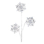 Jewel Snowflakes Spray (Set of 2)