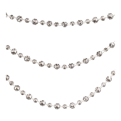 Triple Strand Bead Garland (Set of 2)