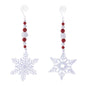 Snowflake Drop Ornaments (Set of 6)