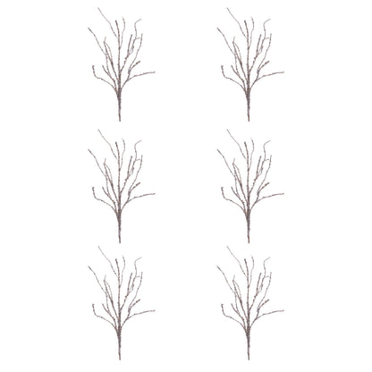 Glittered Twig Branch (Set of 6)