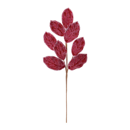 Beaded Magnolia Leaf Spray (Set of 2)
