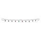 Vintage Light Bulb Tinsel Garland (Set of 2)