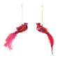 Glass Bird Ornaments (Set of 12)