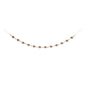 Pearl and Glass Ball Garland 32"