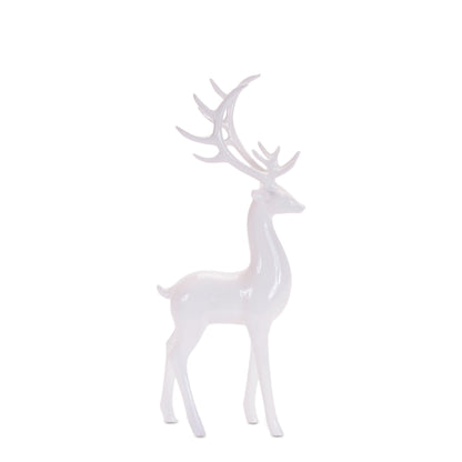 Standing Winter Deer Figurines (Set of 2)