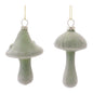 Glass Mushroom Ornaments (Set of 12)