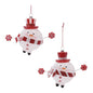 Snowman & Candy Ornament Set (Set of 6)