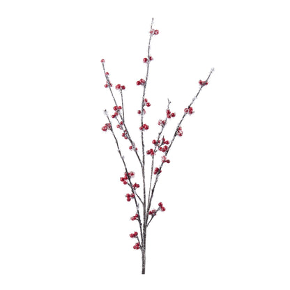 Iced Berry Twig Spray (Set of 4)