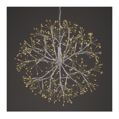 Multicolor LED Hanging Orb 17.5"D