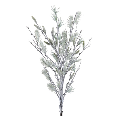 Snowy Oversized Pine Bundle 40"H