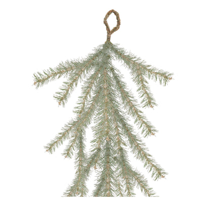 Glitter Pine Hanging Garland 48"