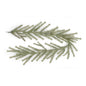 Glittered Pine Garland 6'L