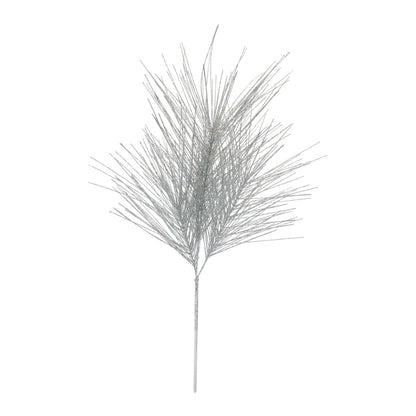 Glittered Pine Spray (Set of 4)