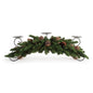 Pine and Pinecone Centerpiece Candle Holder 30"L