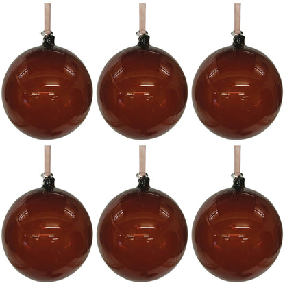 Classic Glass Ball Ornament (Set of 6)
