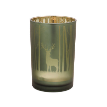 Mossy Oak Deer Candle Holder (Set of 2)