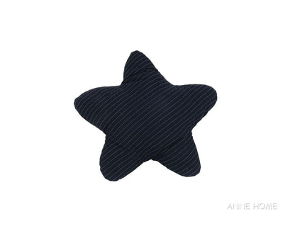 Anne Home - Star Pillow - Blue