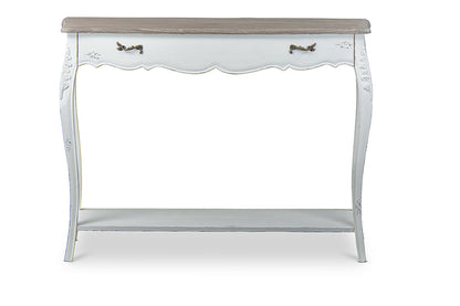 Baxton Studio Bourbonnais Wood Traditional French Console Table