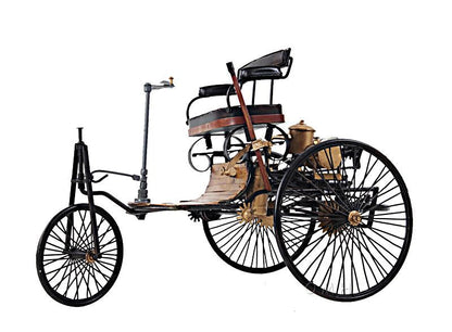 1886 Yellow & Black Benz Car