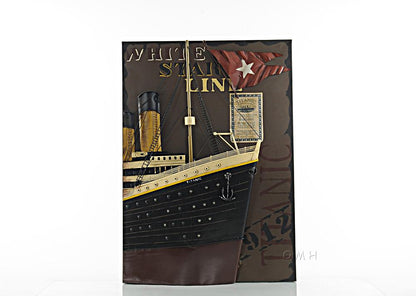 Titanic Front Bow 3D Painting