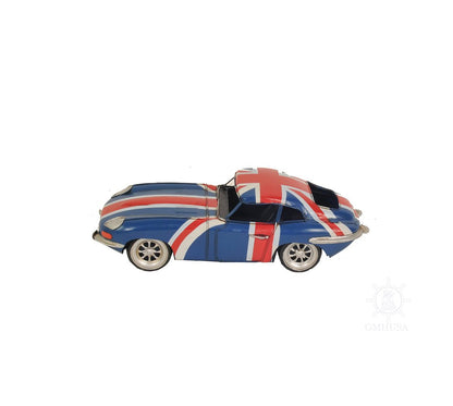1961 E-Type Jaguar Model Car Metal Handmade