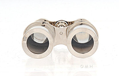 Brass Binocular W Leather Case