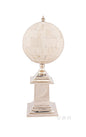 Bone Globe With Alluminum Base