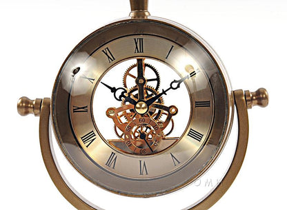 Brass Table Clock