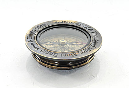 100 Year Calendar & Compass Quote Set of 2