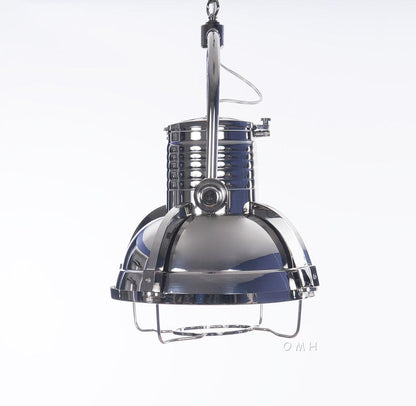 Large Steel Pendant Lamp