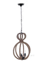 Rope Pendant Lamp - 3 Bulbs