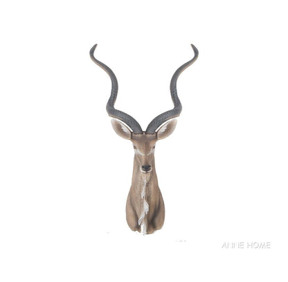 Anne Home - Antelope Head Wall Decorative