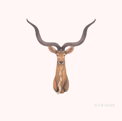Anne Home - Antelope Head Wall Decorative