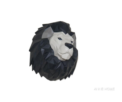 Anne Home - Origami Lion Head Wall Decoration
