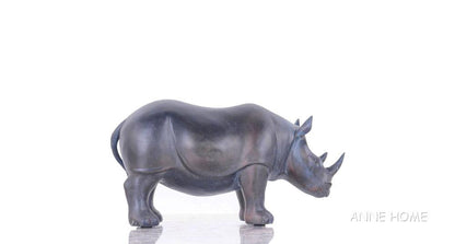 Anne Home - Rhinoceros Statue