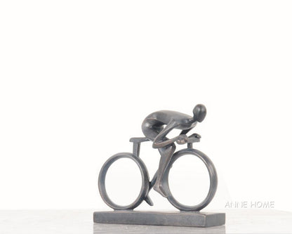 Anne Home - Cyclist Statue