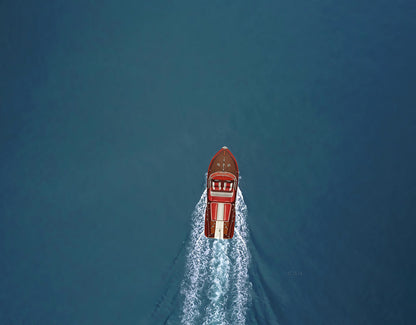 Riva Aquarama Painted With RC Motor