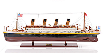 RMS Titanic Large with Display Case