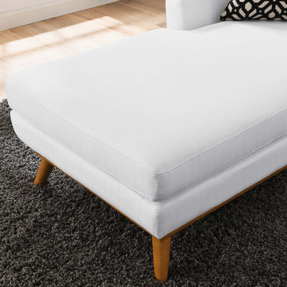 Engage Left-Facing Upholstered Fabric Chaise by Modway