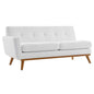 Engage Left-Arm Upholstered Fabric Loveseat by Modway