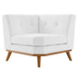 Engage Upholstered Fabric Corner Chair by Modway