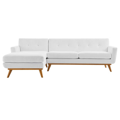 Engage Left-Facing Upholstered Fabric Sectional Sofa by Modway